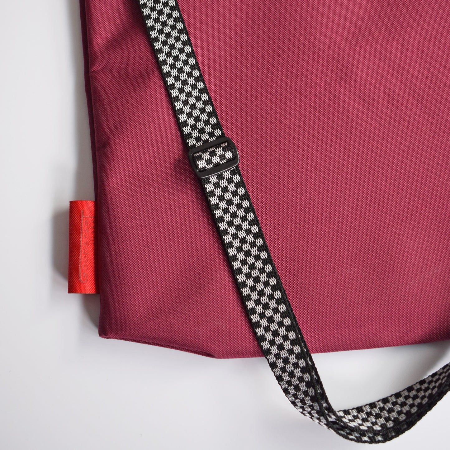 Universal Adjustable Shoulder Strap 25mm BLACK & WHITE CHECKERED