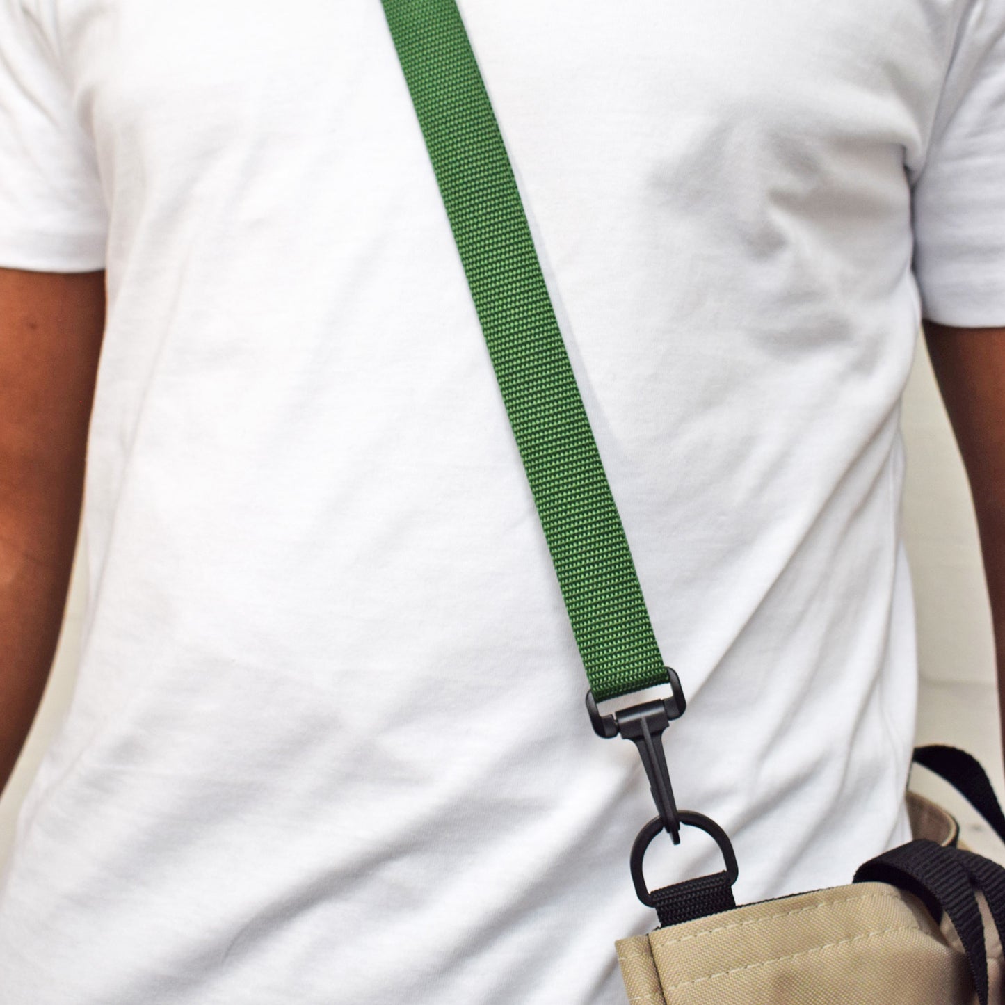 Universal Adjustable Shoulder Strap 25mm EMERALD GREEN
