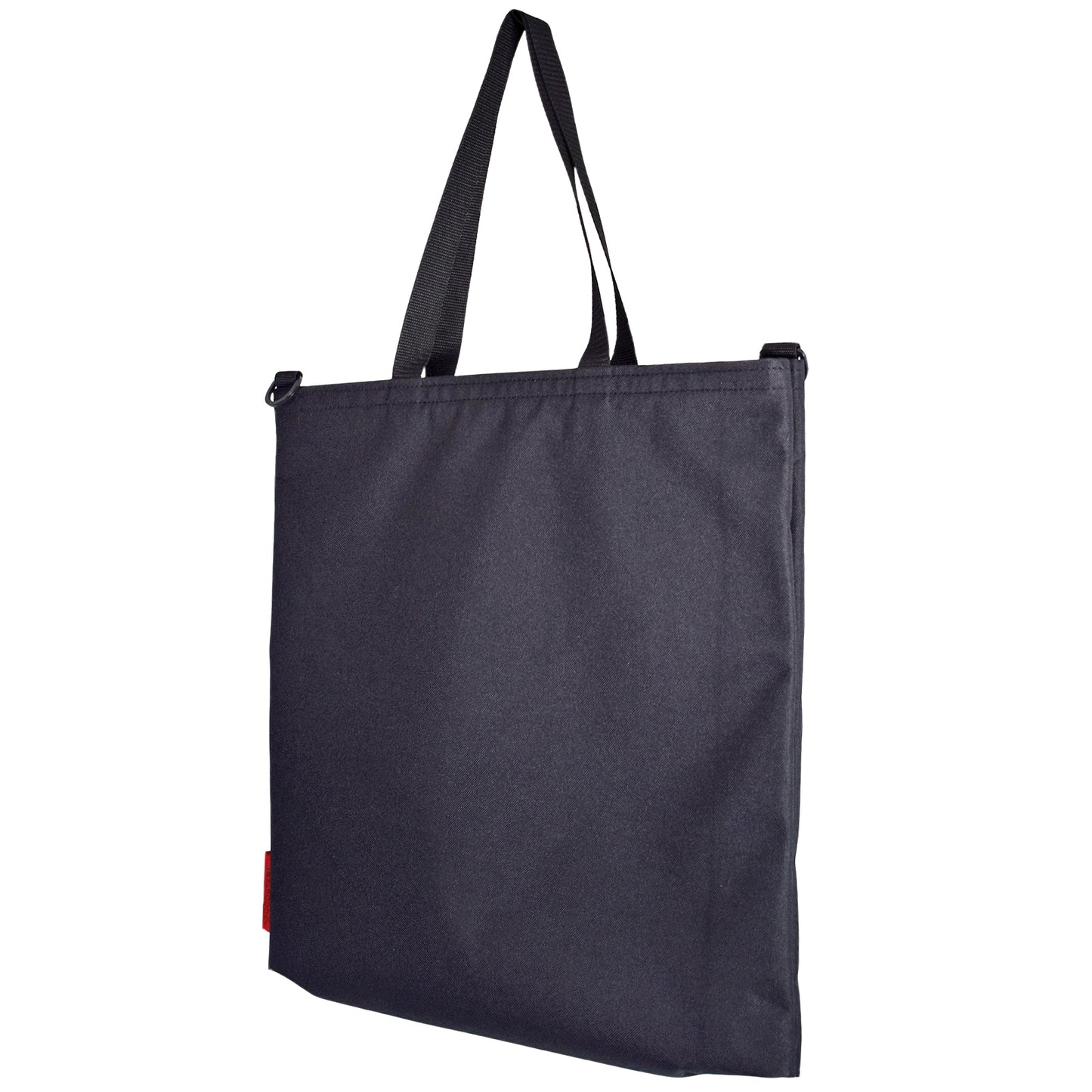 Oversized RECORD Tote Bag | BLACK