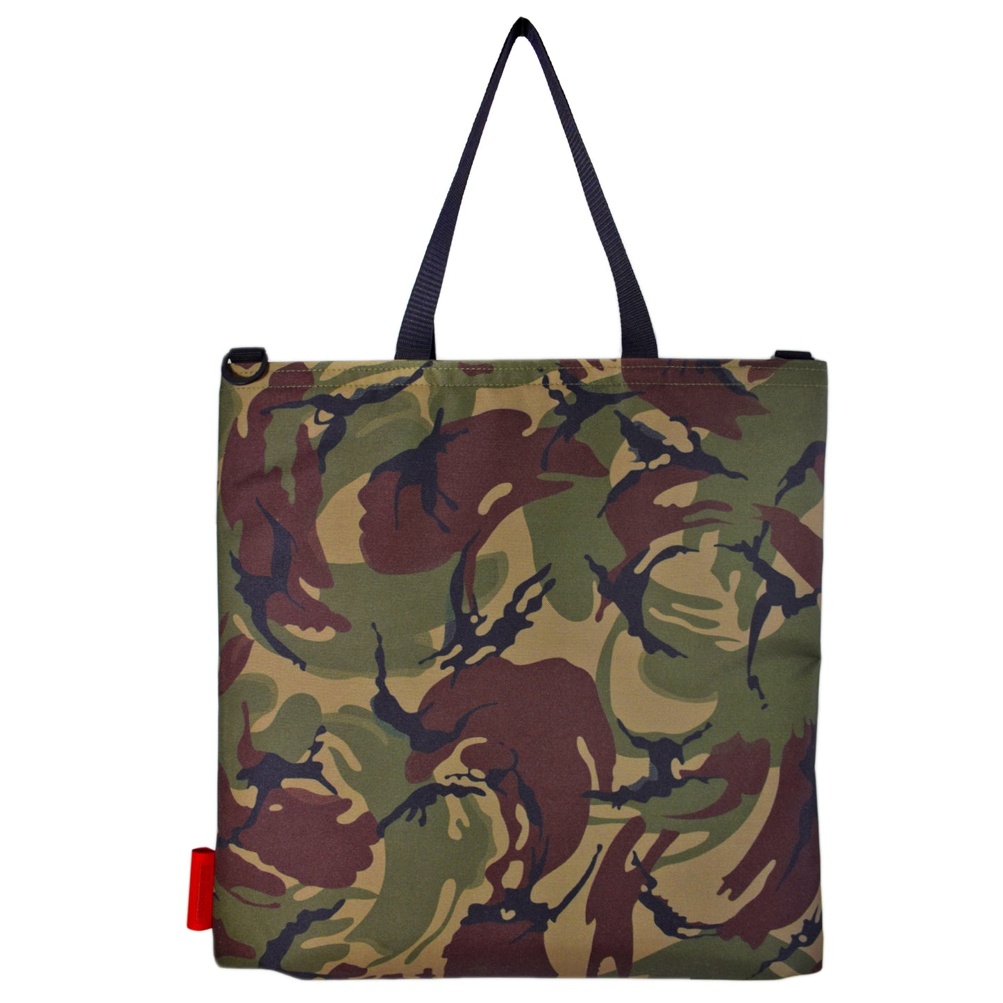 Oversized RECORD Tote Bag | CAMO GREEN