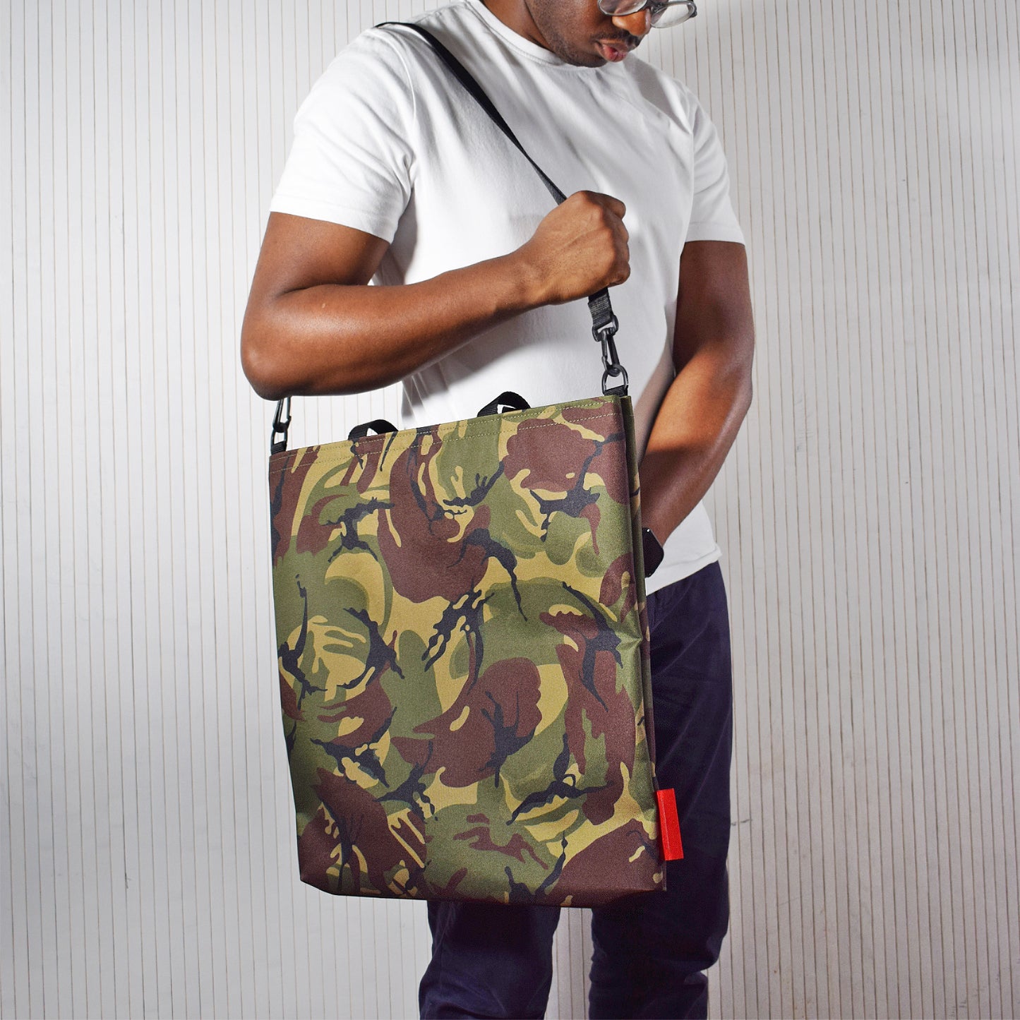 UTILITY Tote Bag | CAMO GREEN