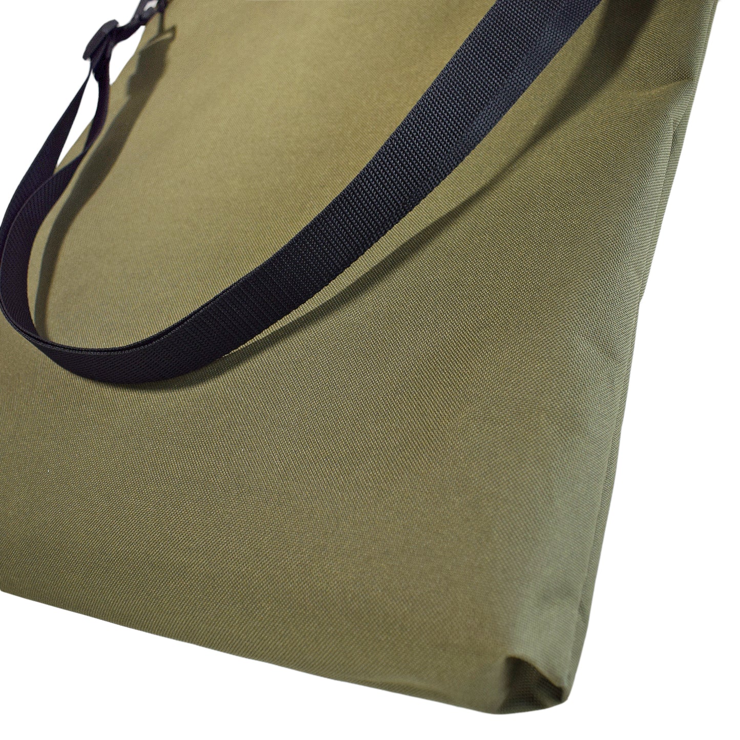 Oversized RECORD Tote Bag | OLIVE GREEN