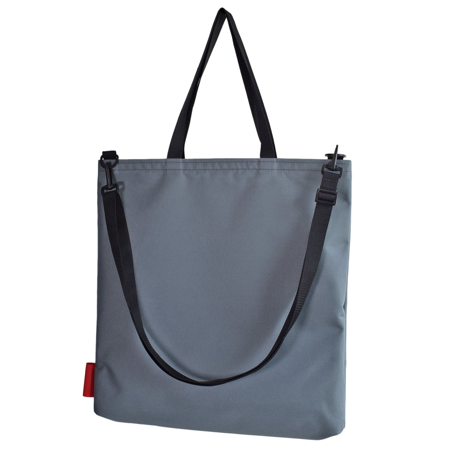 Oversized RECORD Tote Bag | GREY