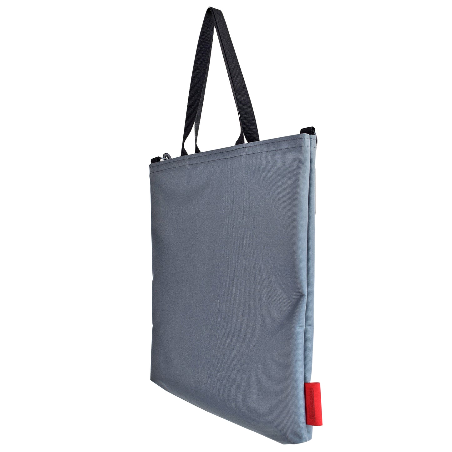 Oversized RECORD Tote Bag | GREY