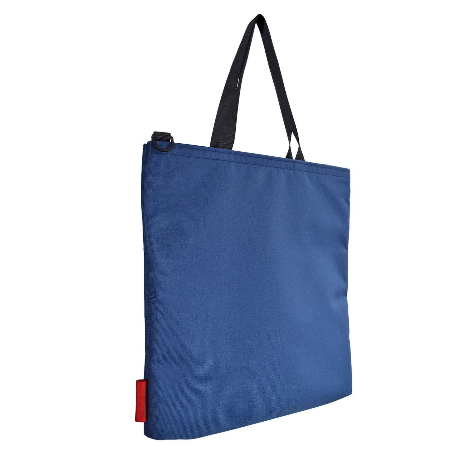 Oversized RECORD Tote Bag | NAVY BLUE