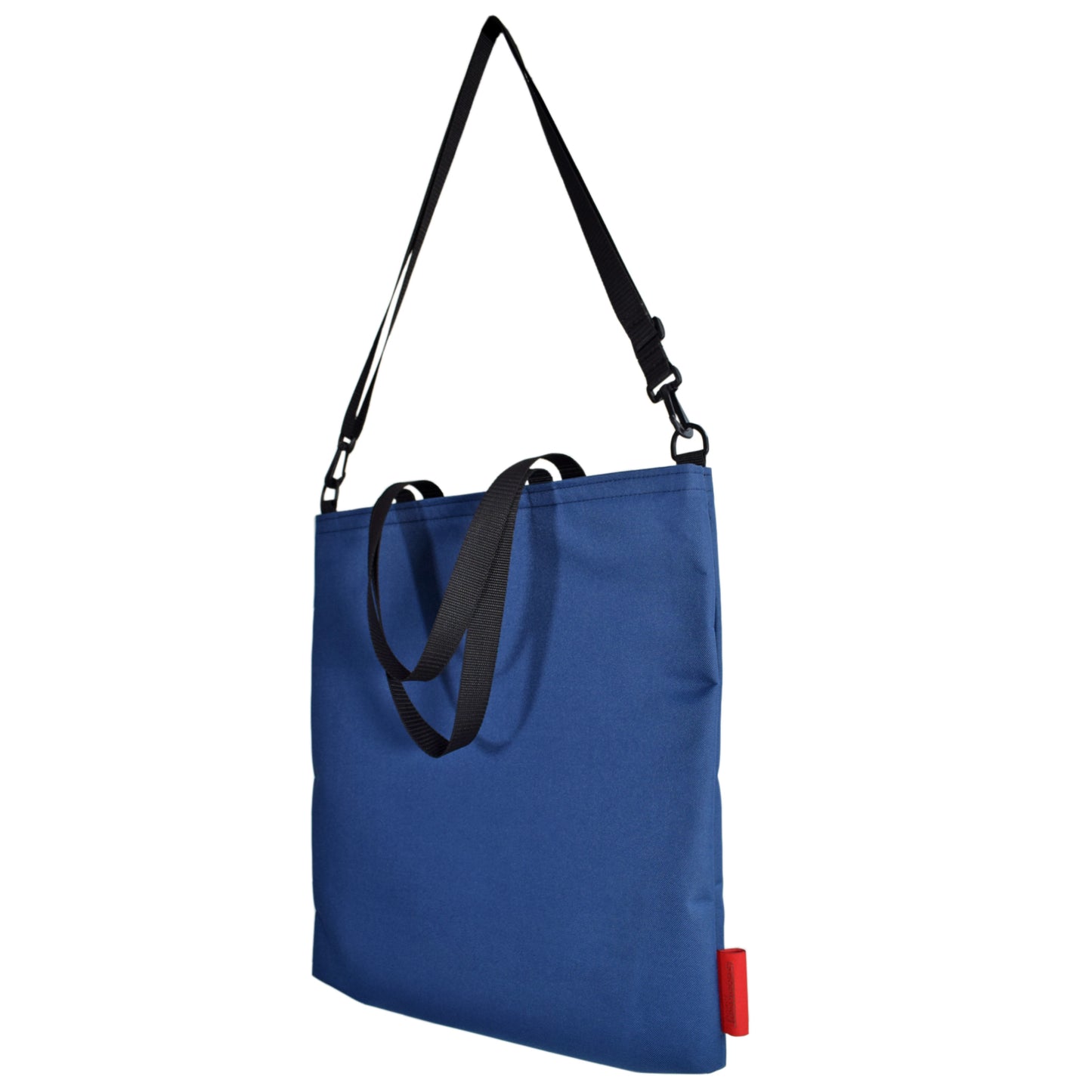 Oversized RECORD Tote Bag | NAVY BLUE
