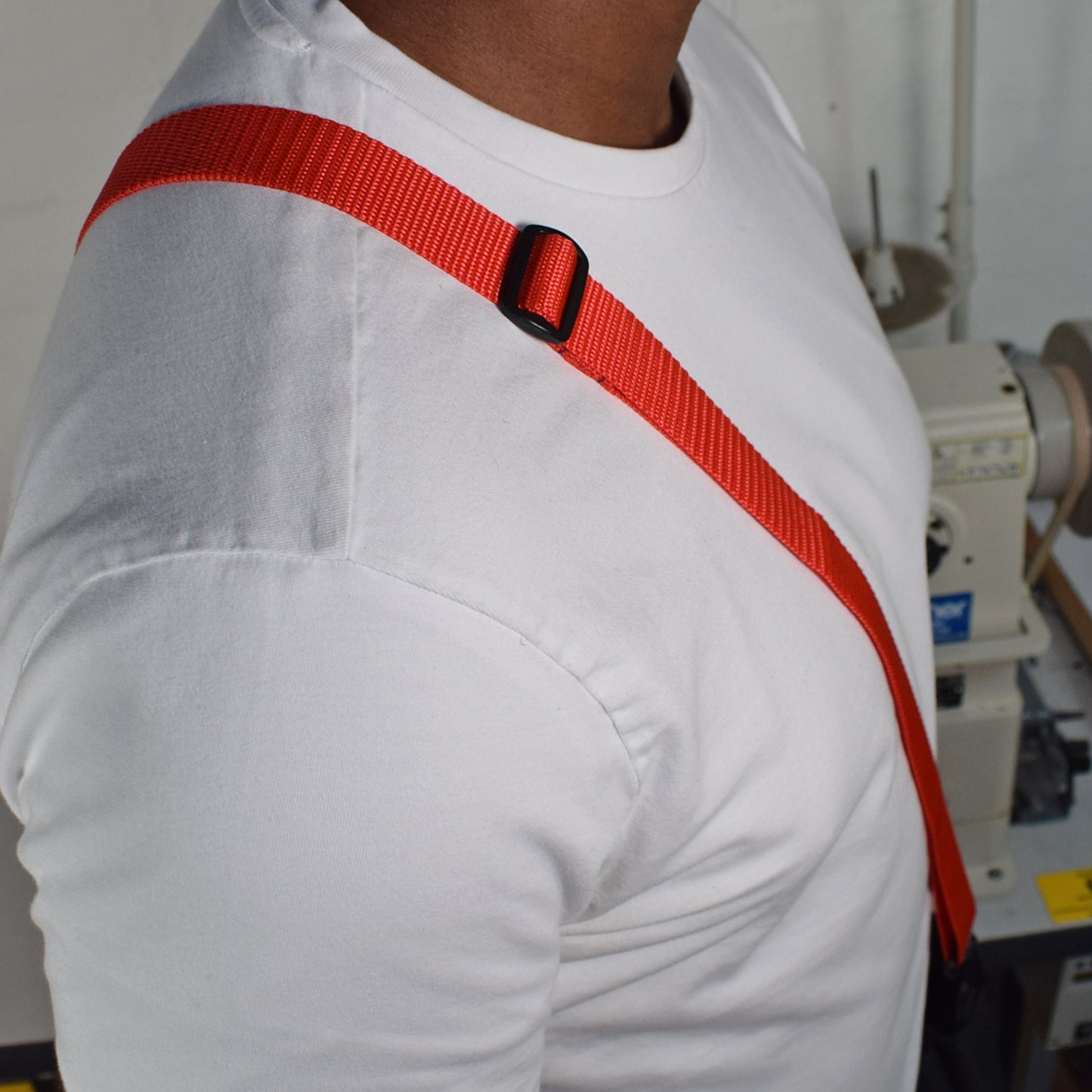 Universal Adjustable Shoulder Strap 25mm RED