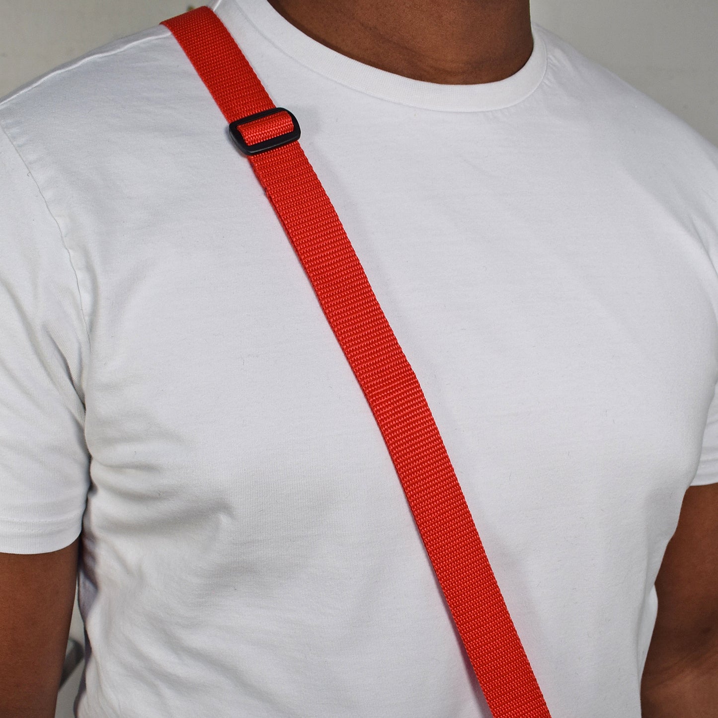 Universal Adjustable Shoulder Strap 25mm RED