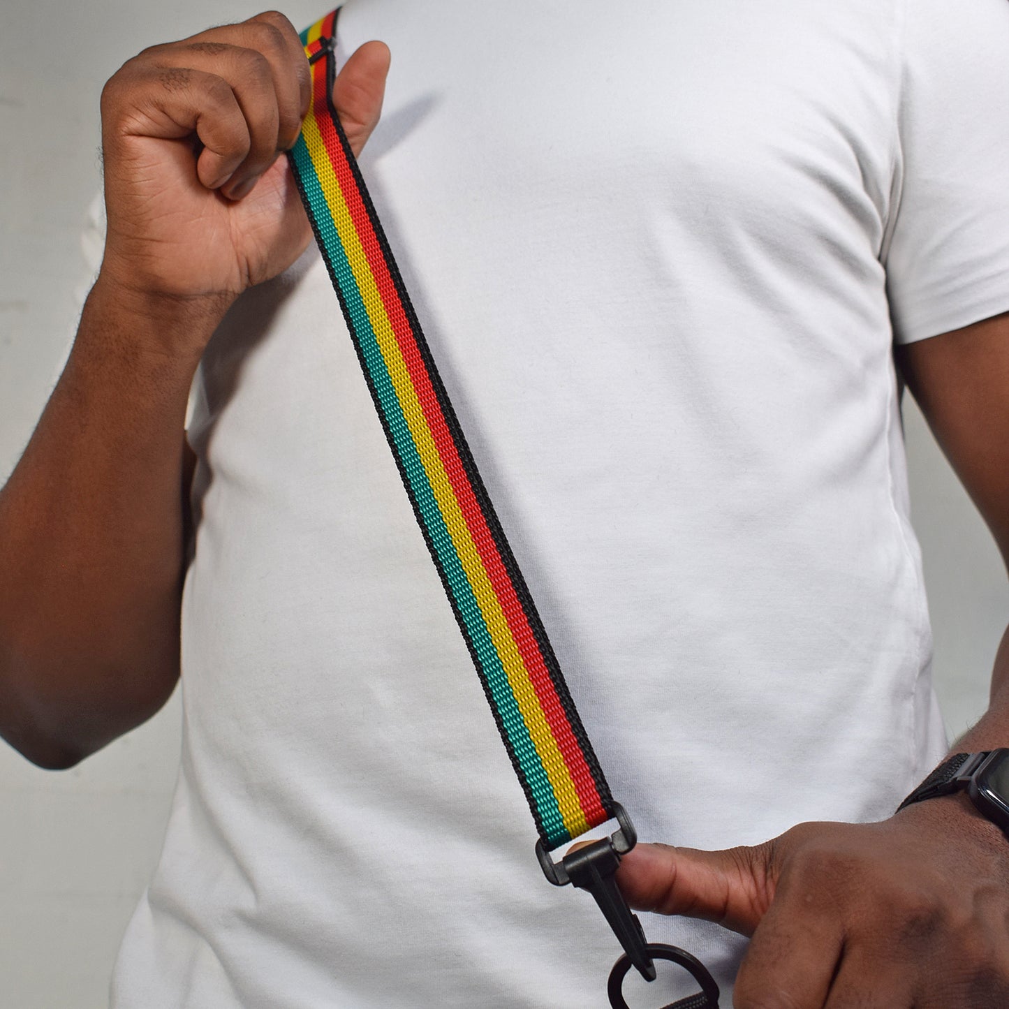 Universal Adjustable Shoulder Strap 25mm ISLAND STRIPE