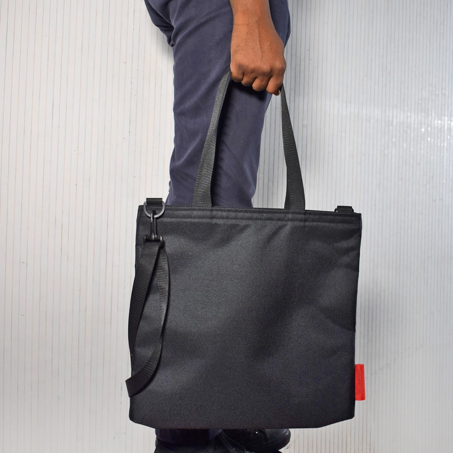 Record Tote Bag | BLACK