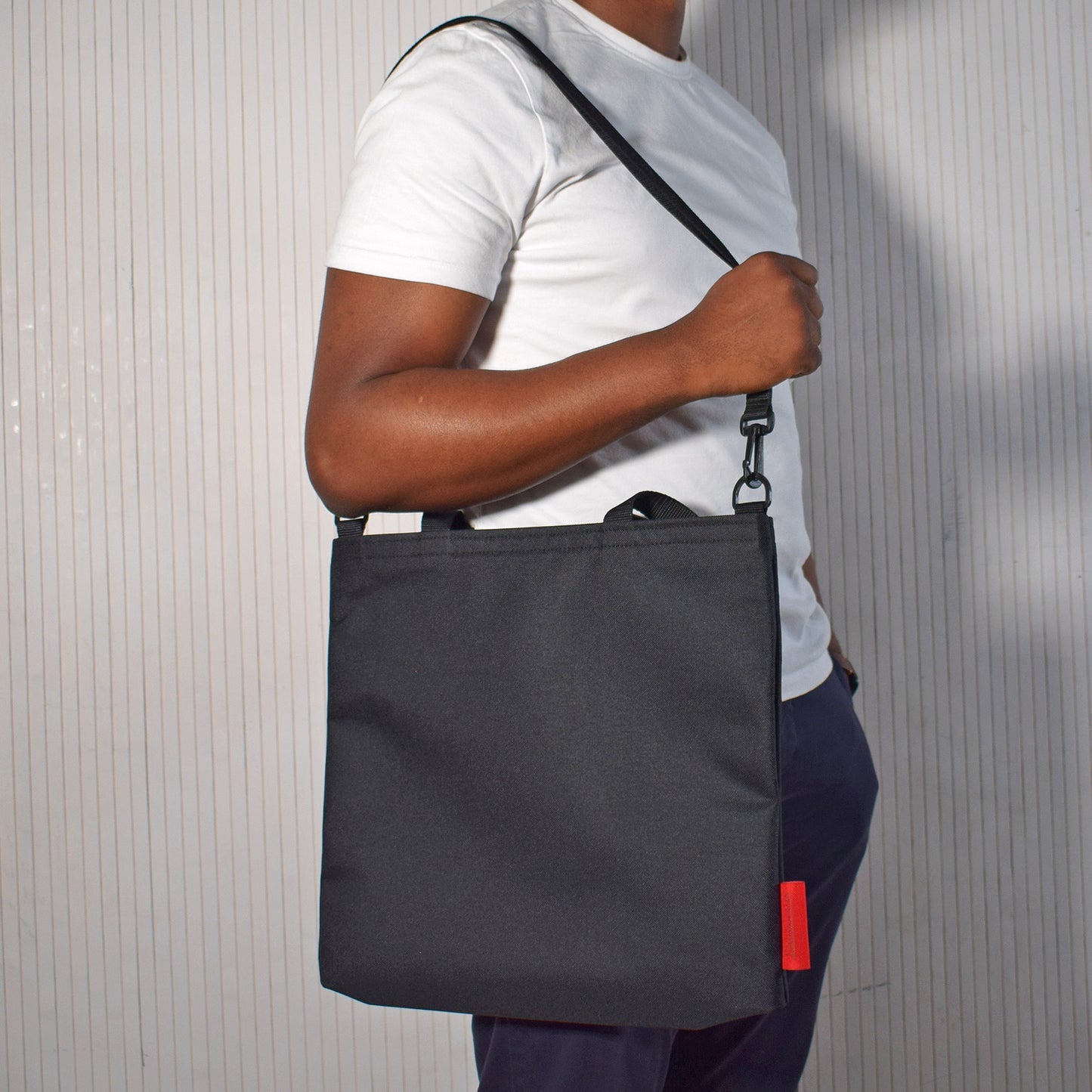 Record Tote Bag | BLACK