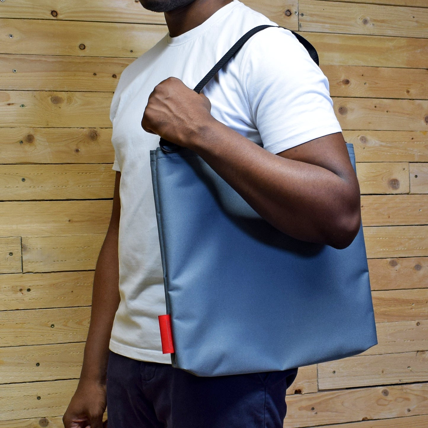 Record Tote Bag | GREY