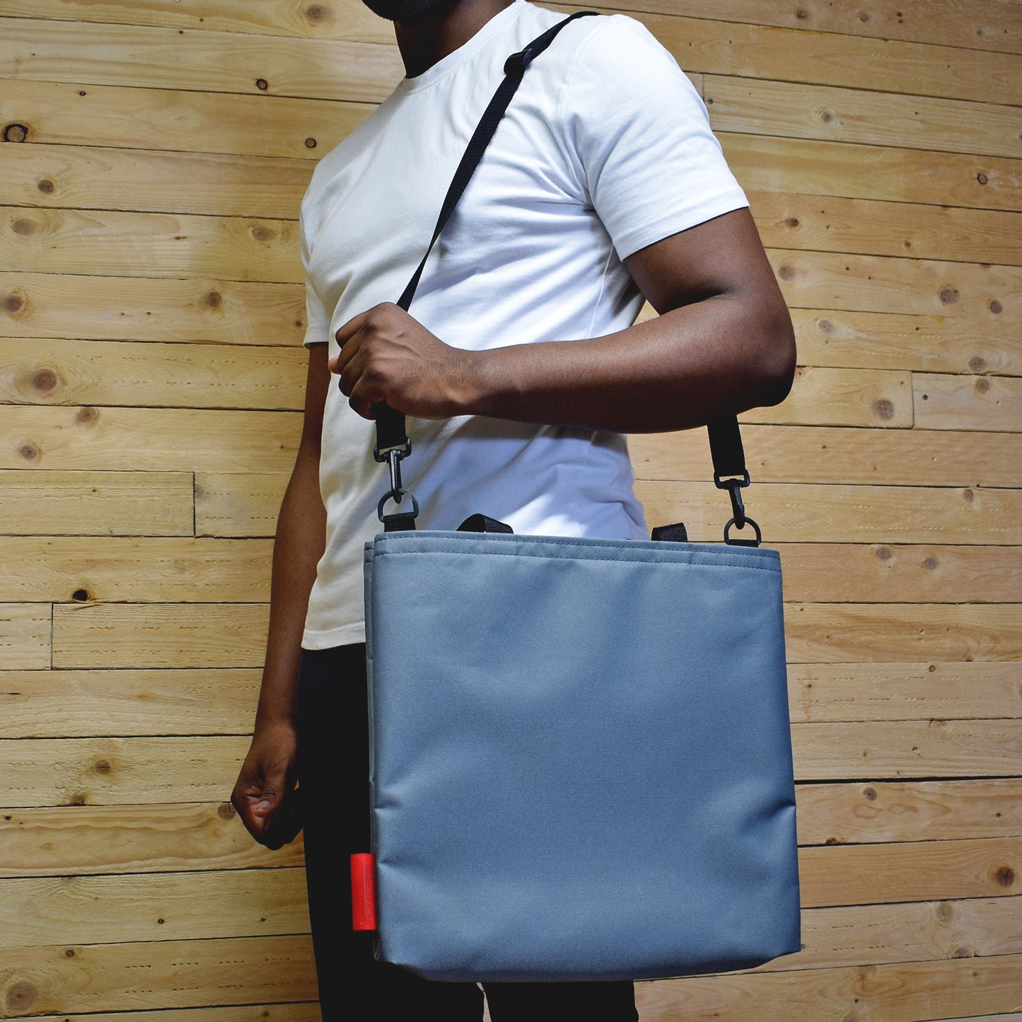 Record Tote Bag | GREY