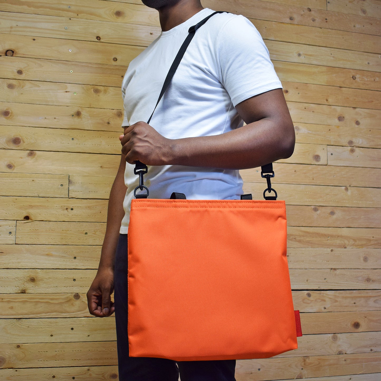 Record Tote Bag | ORANGE