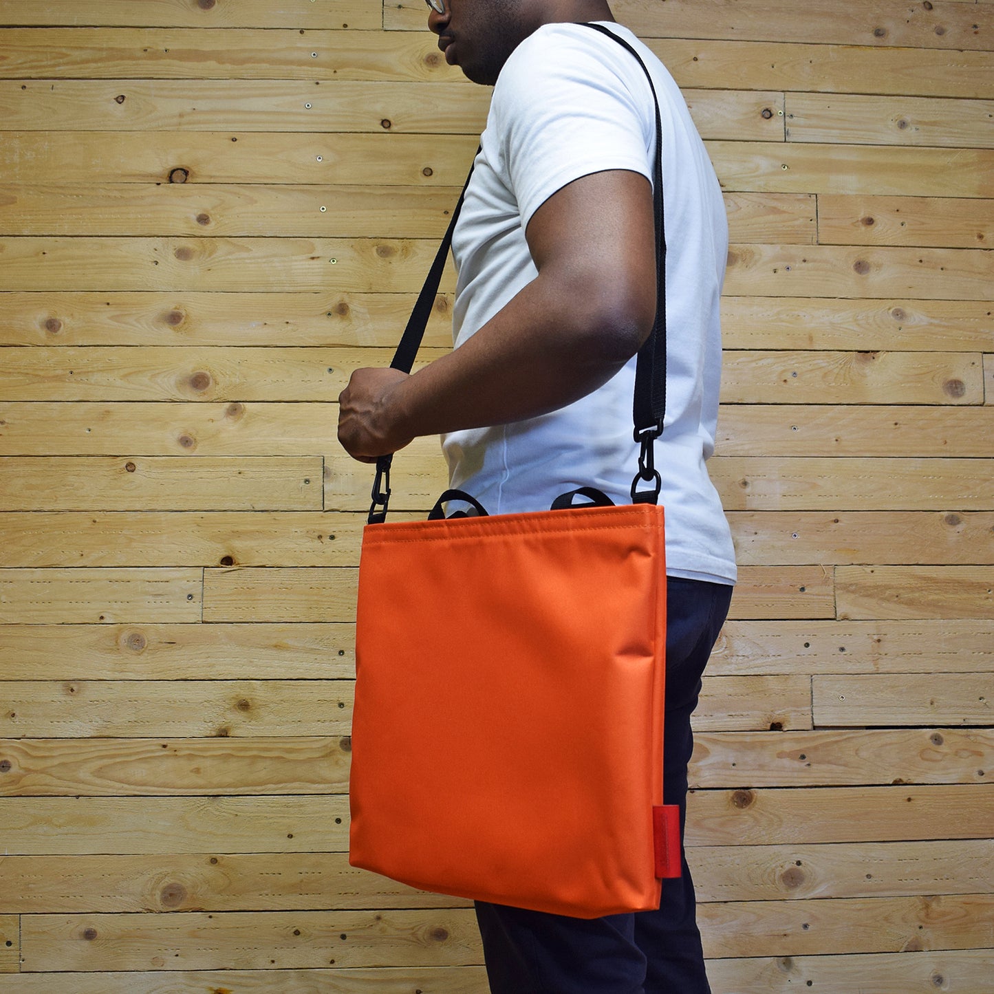 Record Tote Bag | ORANGE