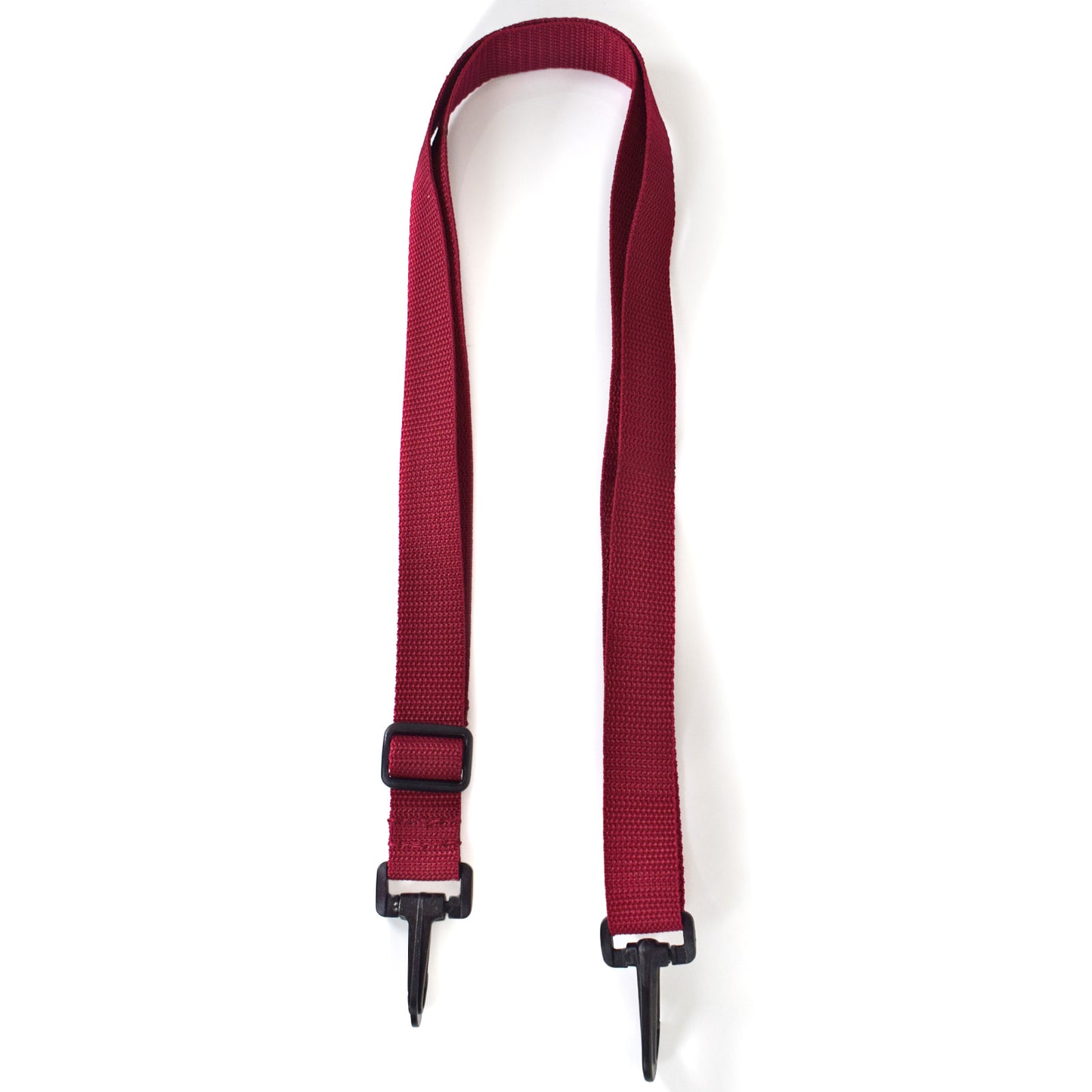 Burgundy wine coloured shoulder strap 