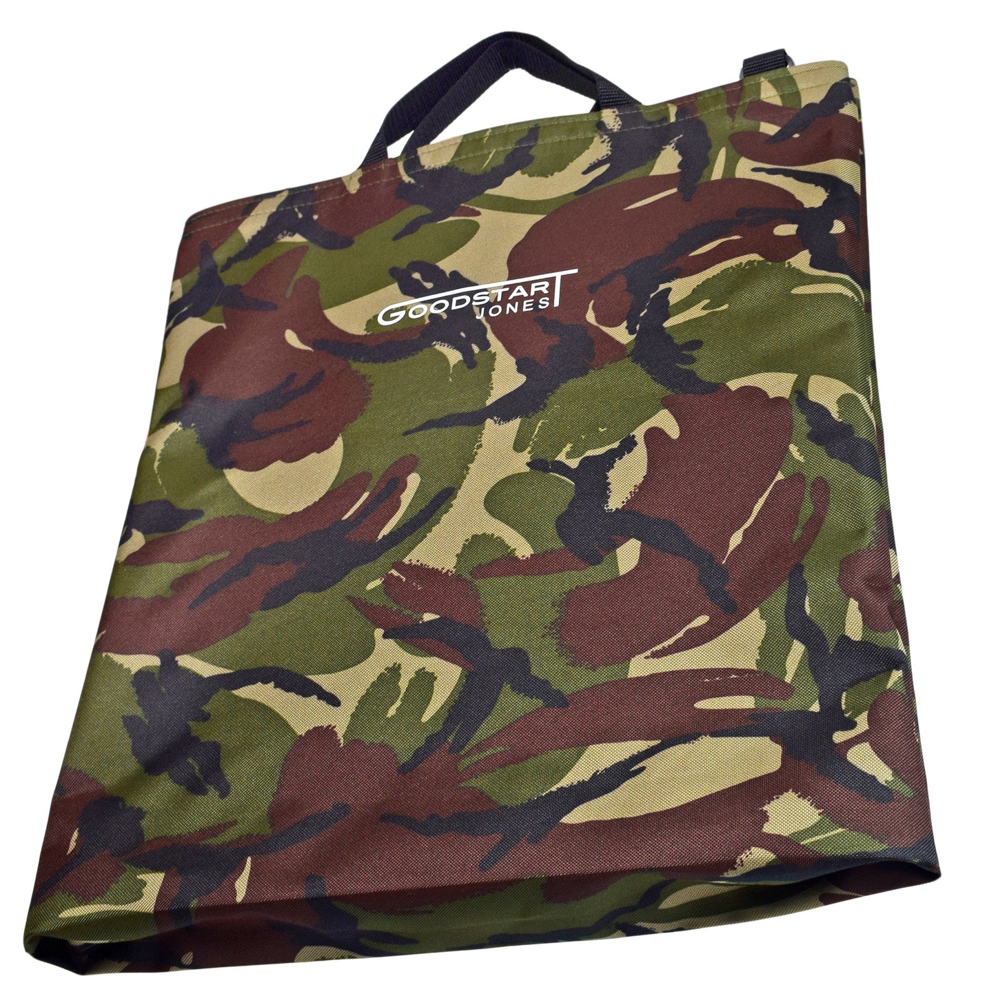 Tote Bag in green camouflage print