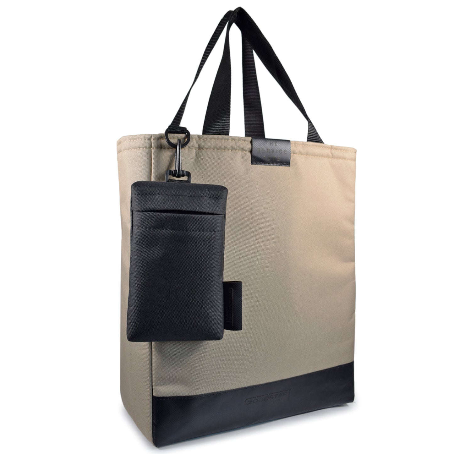 Padded Service Tote Bag | SAND CREAM