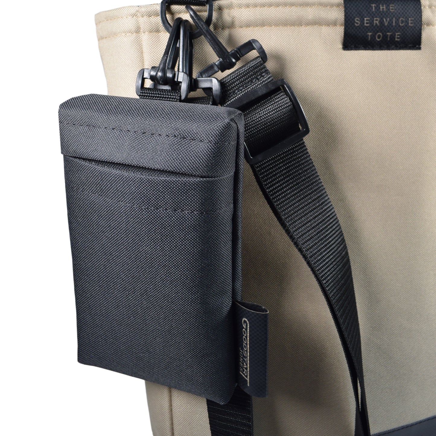 Padded Service Tote Bag | SAND CREAM