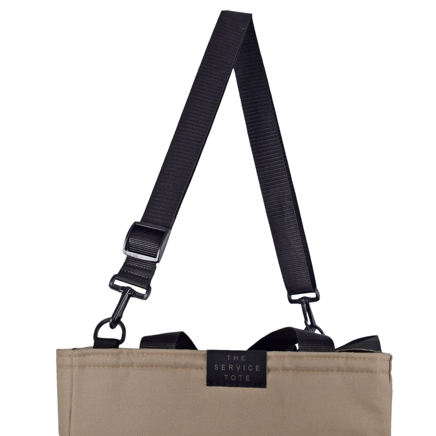 Padded Service Tote Bag | SAND CREAM