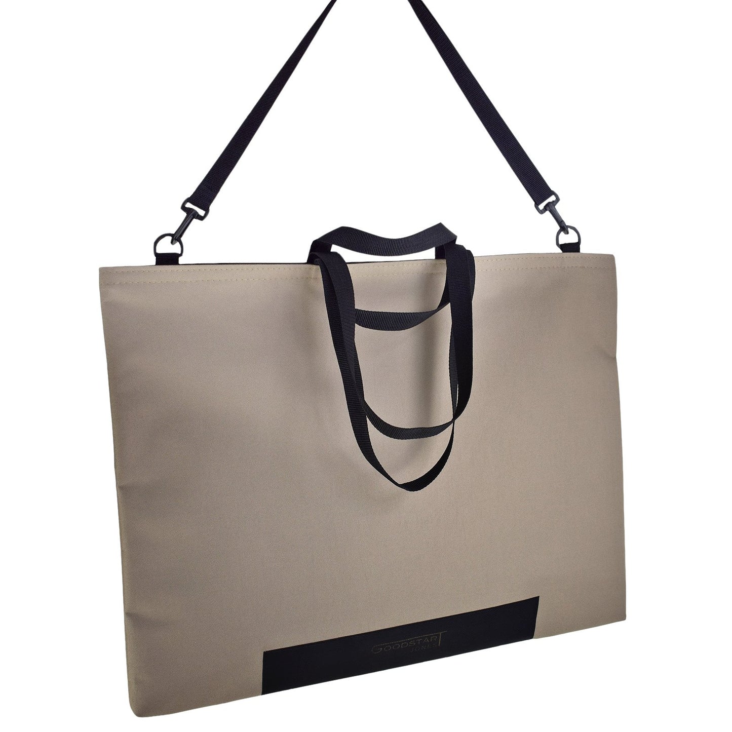 extra large cream tote bag