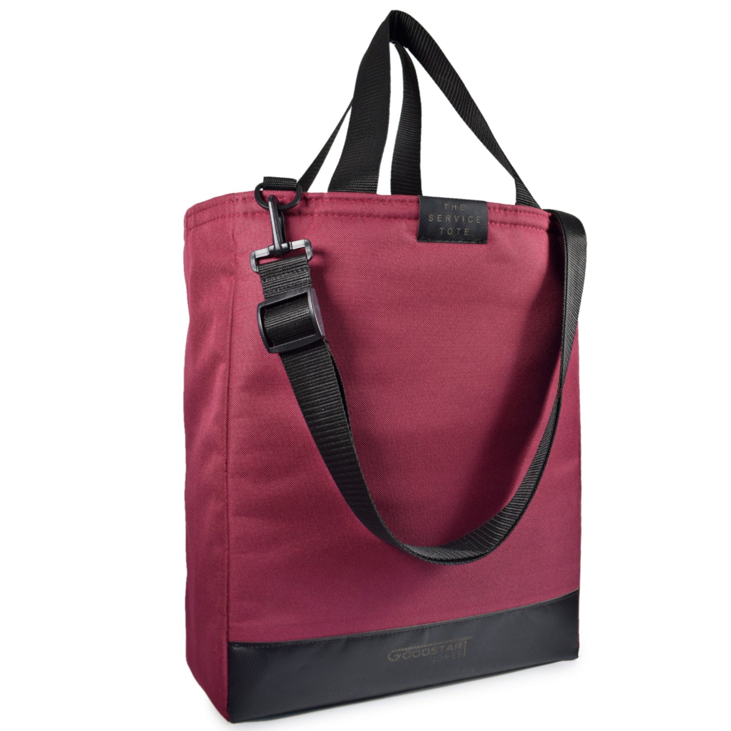 Padded Service Tote Bag | BURGUNDY