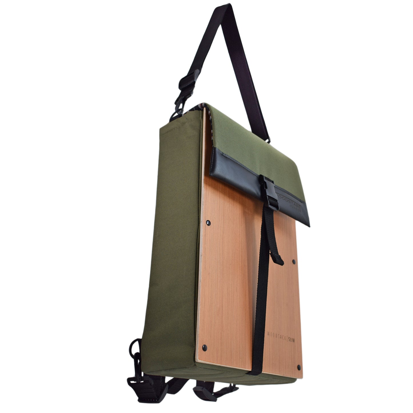 Woodsack Slim Backpack | OLIVE GREEN