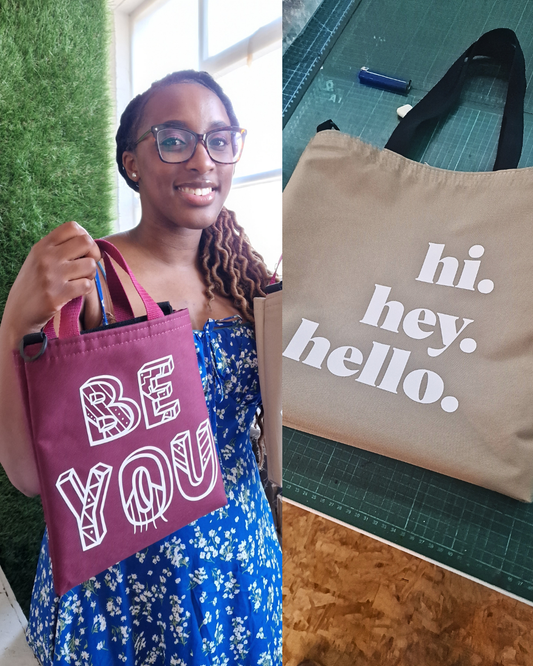 Custom Tote Bag Workshop – Print & Personalisation