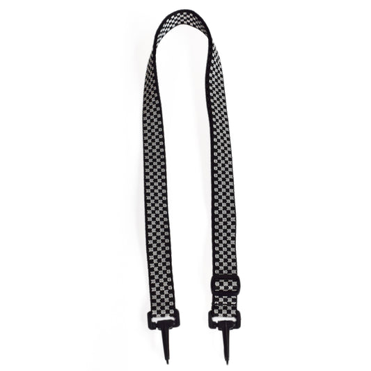 Adjustable Shoulder Strap 25mm | BLACK & WHITE CHECKERED