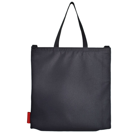 Large RECORD Tote Bag | BLACK
