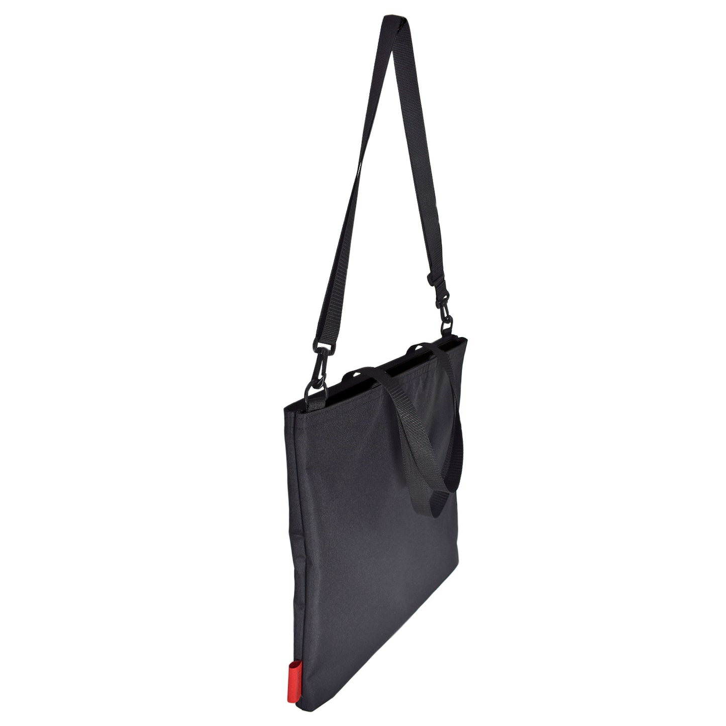 Large RECORD Tote Bag | BLACK