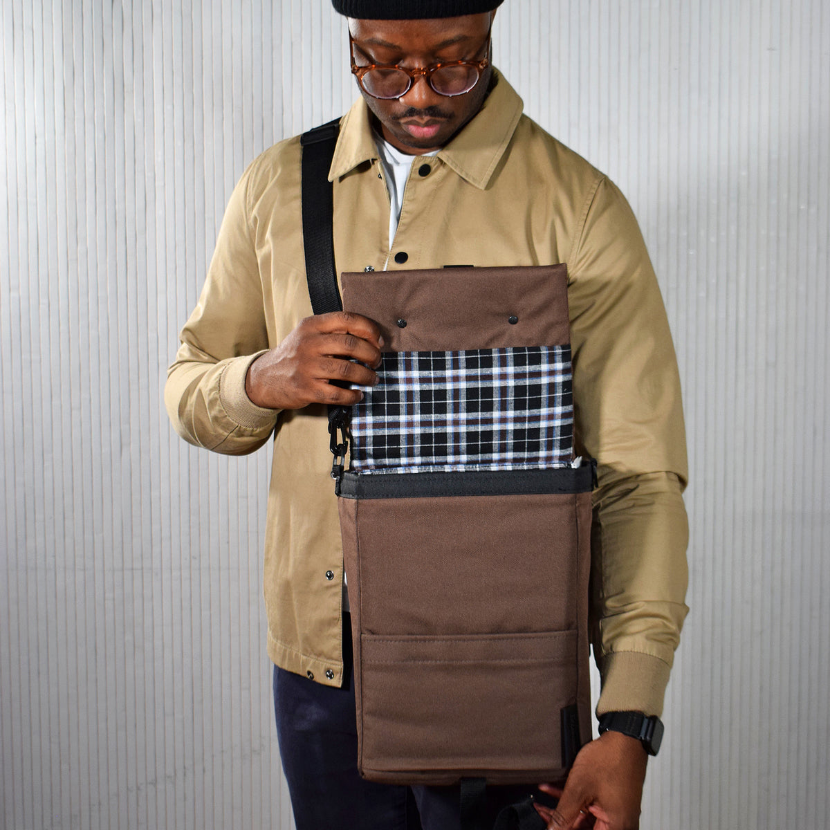 Mini Merchant Backpack | BROWN