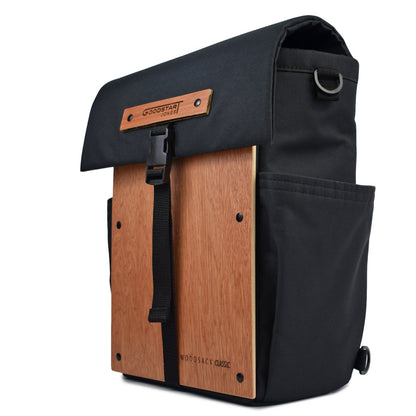 black Goodstart Jones woodsack backpack 