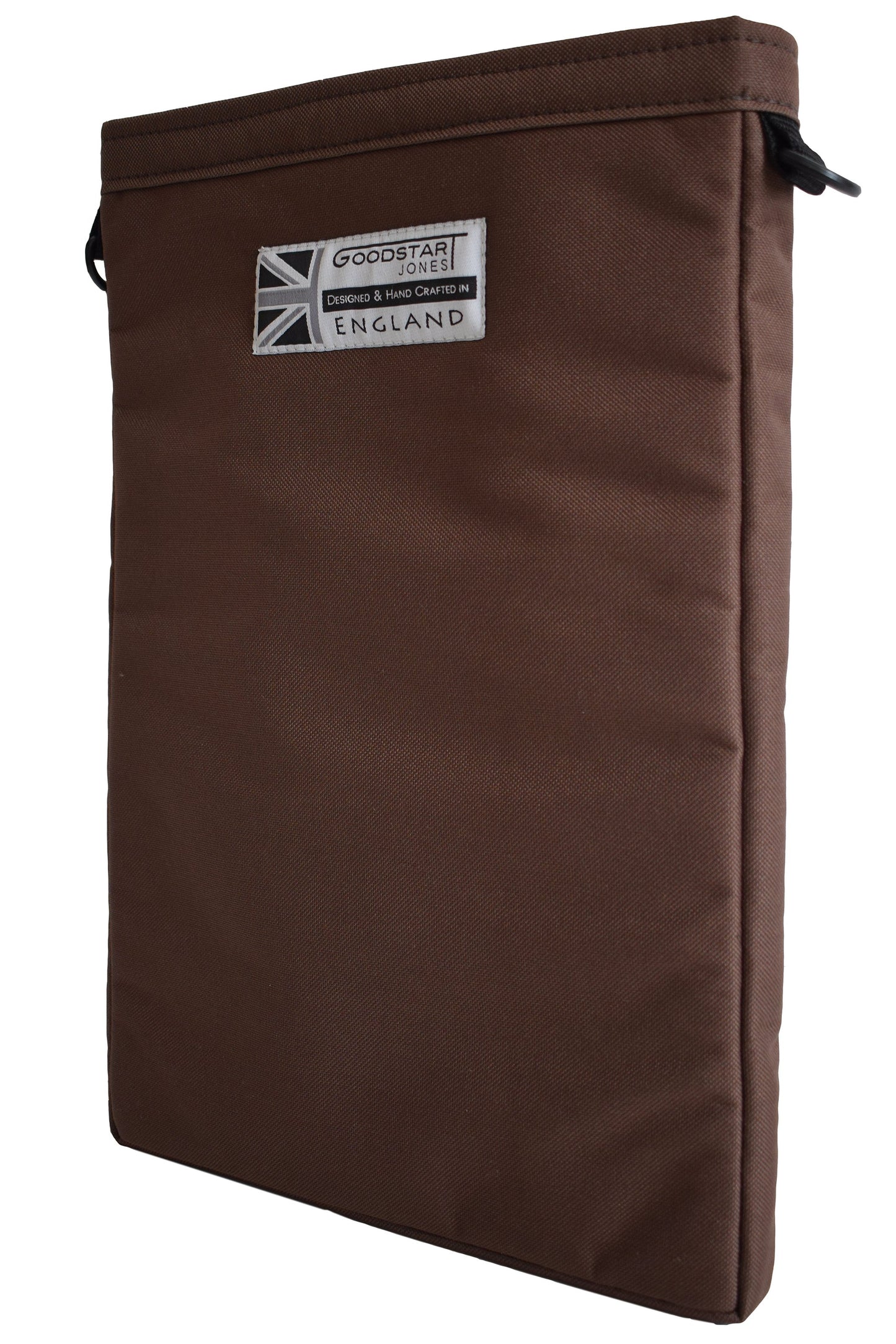 15.5 inch laptop sleeve padded in brown .