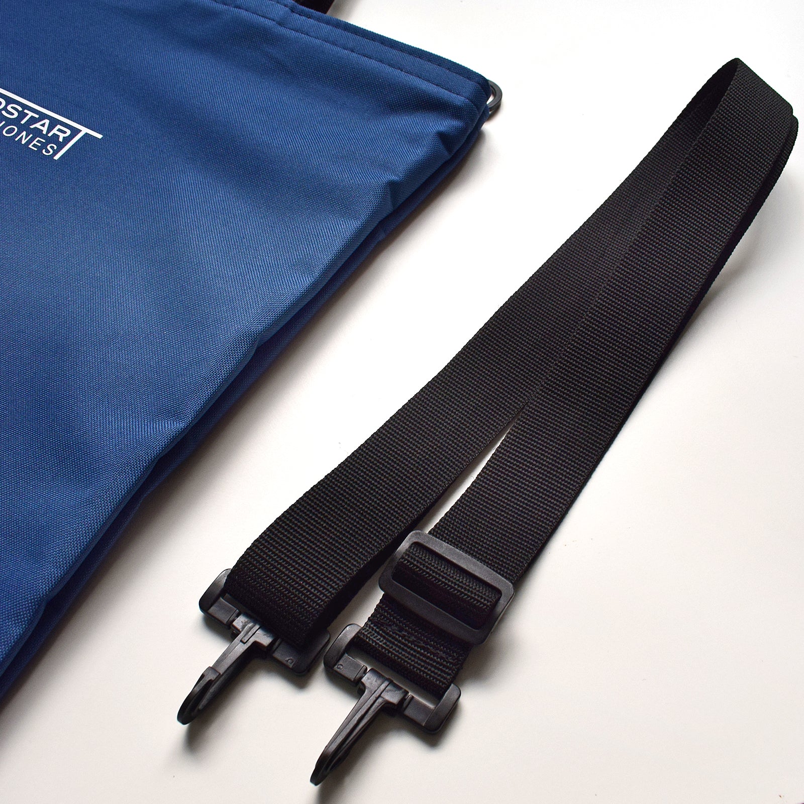 Black 35mm wide shoulder strap for tote bag