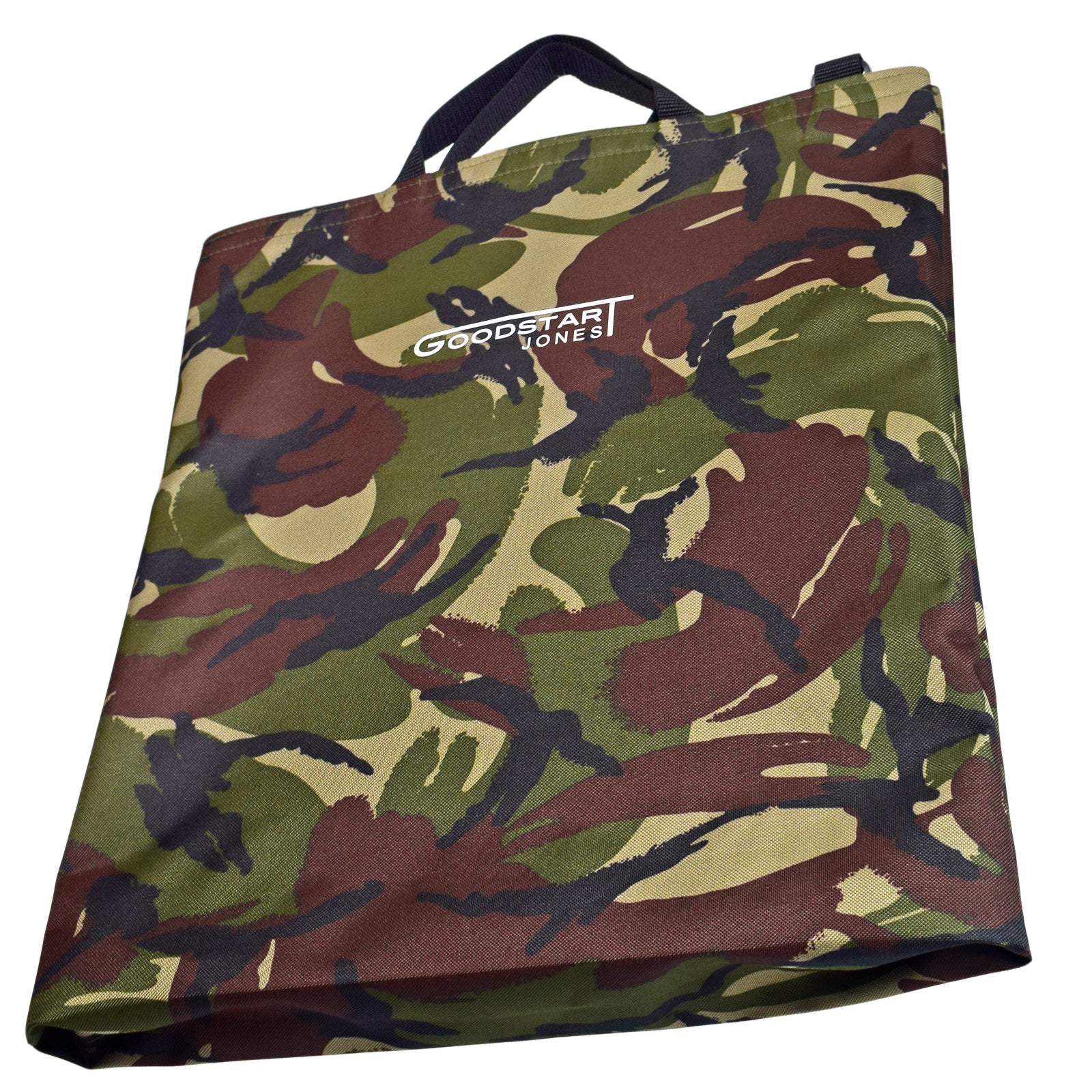 Tote Bag in green camouflage print 