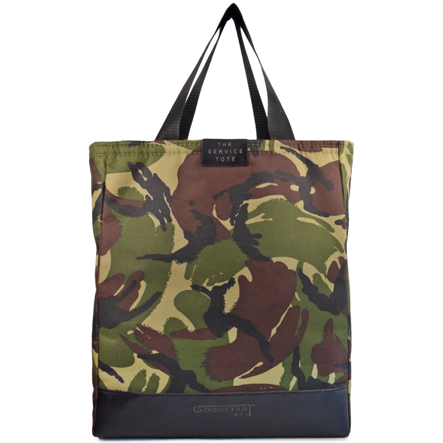 Padded SERVICE Tote Bag | CAMO GREEN