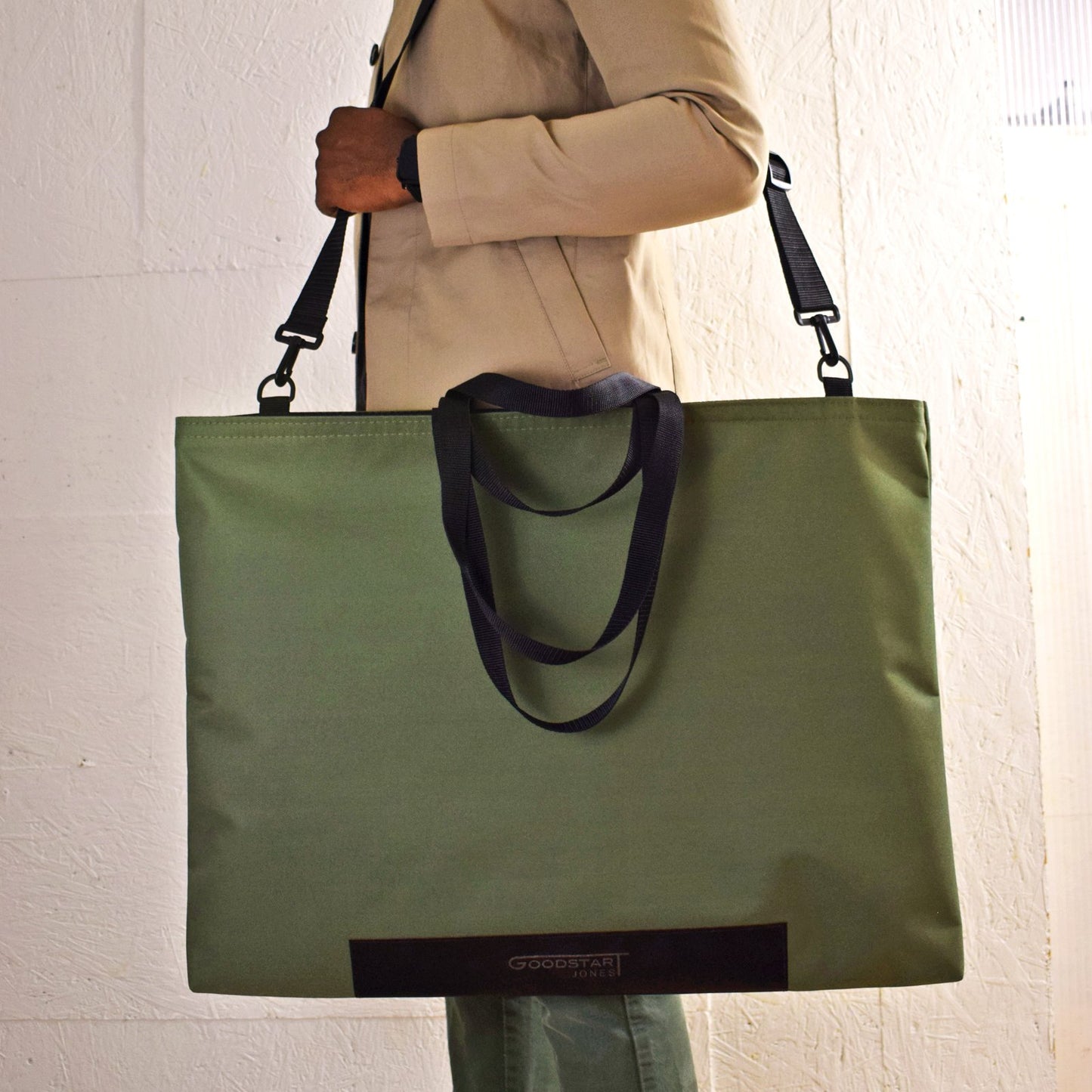 XL Tote Bag Shopper | OLIVE GREEN