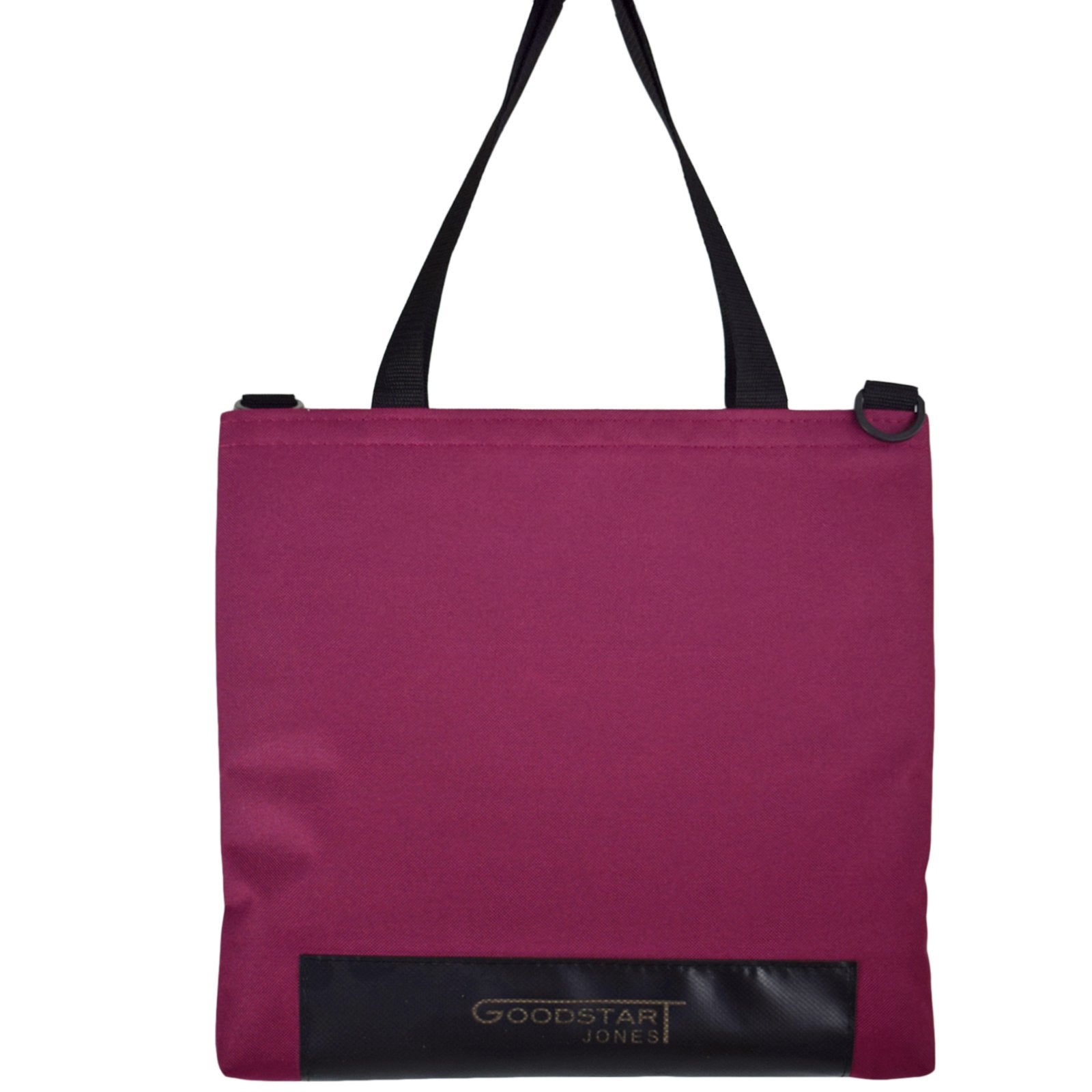 Goodstart Jones Tote bag burgundy wine color 