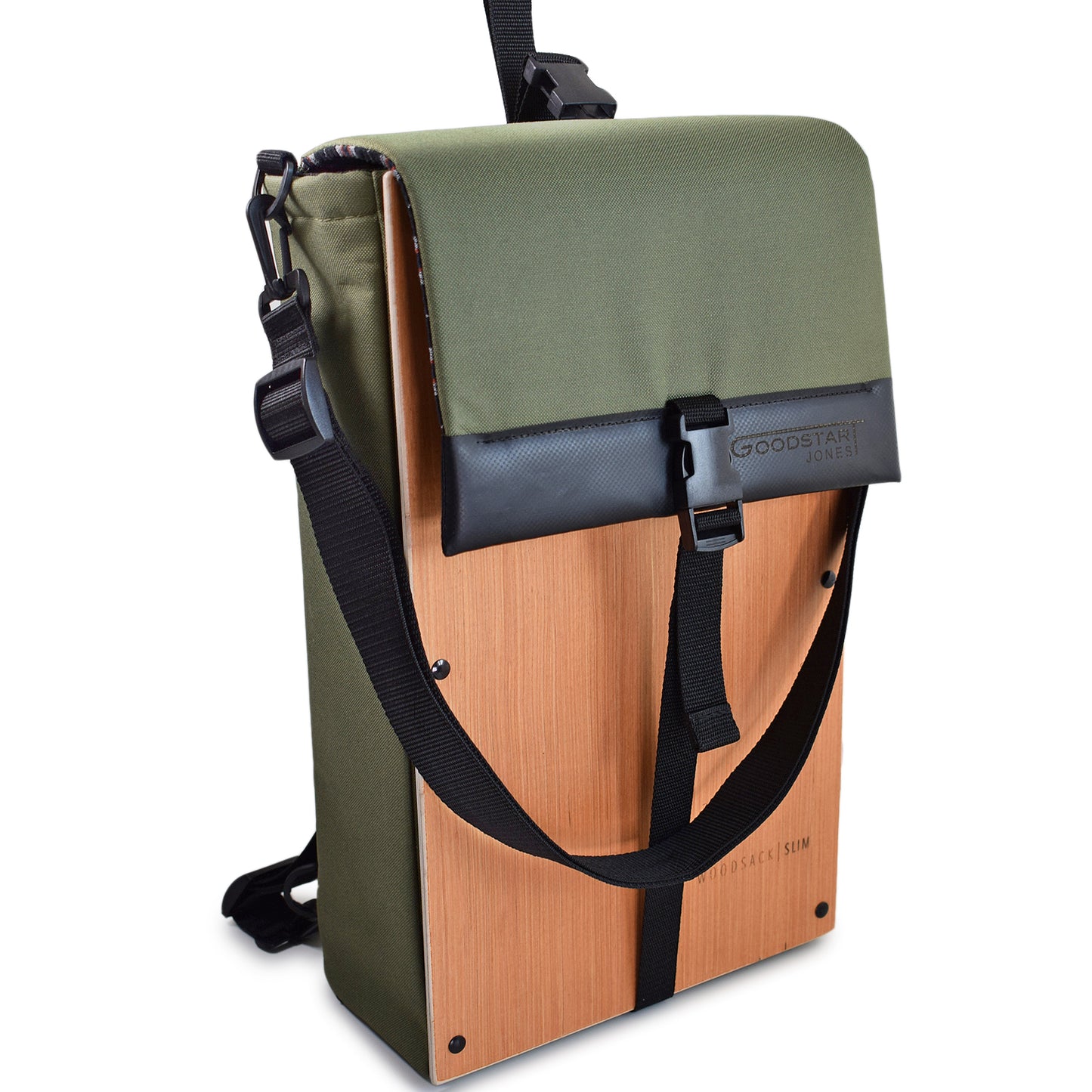 Woodsack Slim Backpack | OLIVE GREEN
